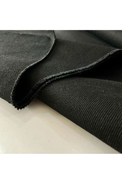 Kot Black Siyah Jean Denim Parça Kot Kumaş 65/cm Boy/150 Cm En