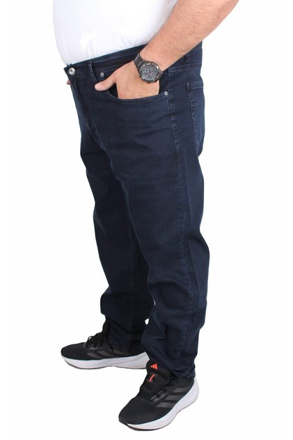 Plus Size Jeans Power Lycra Comero 11914 Navy Blue