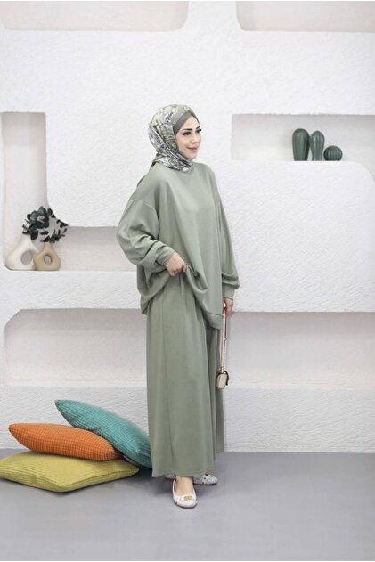 5722 - 2 Thread Oversize Comfortable-Chic-Loose Women's Set