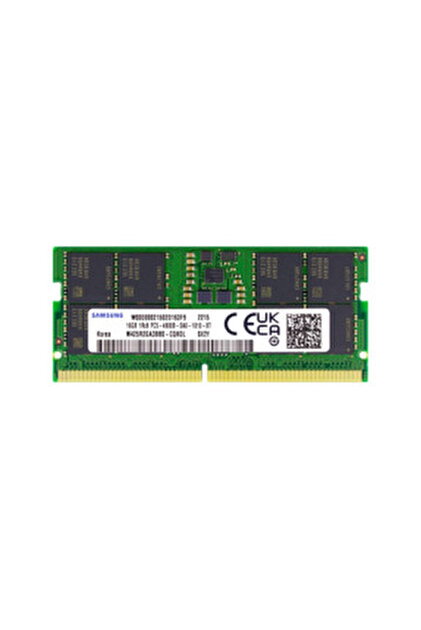 Crucial 16gb Kit (2x8gb) Ddr5 4800 Sodımm Cl40 (16gbit