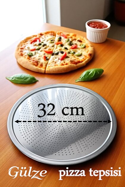 Maglor Paslanmaz Çelik Pizza-Pide-Lahmacun Tepsisi / Pişirme ve