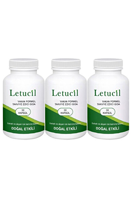 medicablends Letucil 30 Kapsül - 3 Adet - Fiyatı, Yorumları