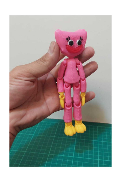 mimo Pembe Huggy Poppy Playtime Catnap Flexi Hareketli Figür