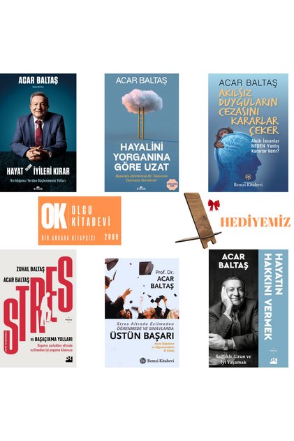 Hayat En Çok İyileri Kırar - Stres ve Başaçıkma Yolları - Üstün Başarı / 6 kitap set - Acar Baltaş