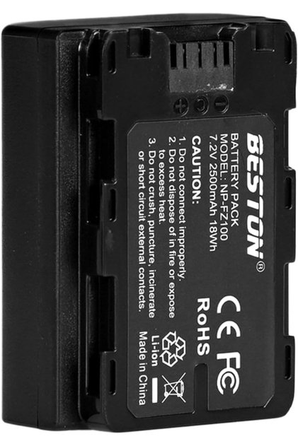 NP-FZ100 Battery For Sony Cameras - Pack of 1