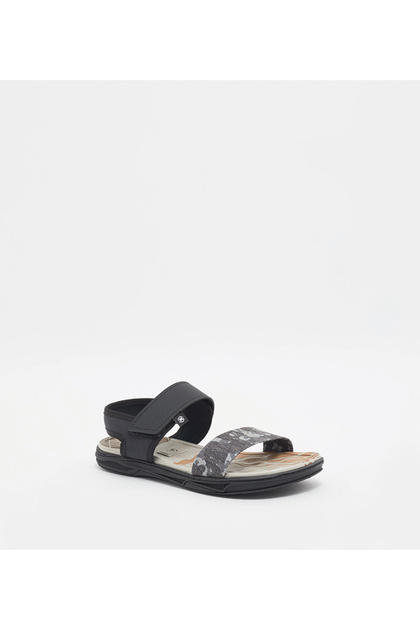Junior Boys Sandals/Chappals Grey | Made In Brazil