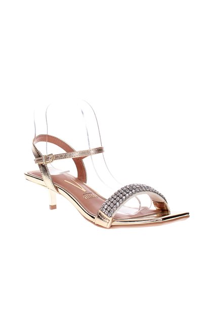 Vizzano Ladies Low Heel Sandals Gold | Made In Brazil