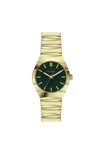 Es6922Fe.170 Steel Cord Steel Case 5 Atm Water Resistant Gold Color Women Wristwatch