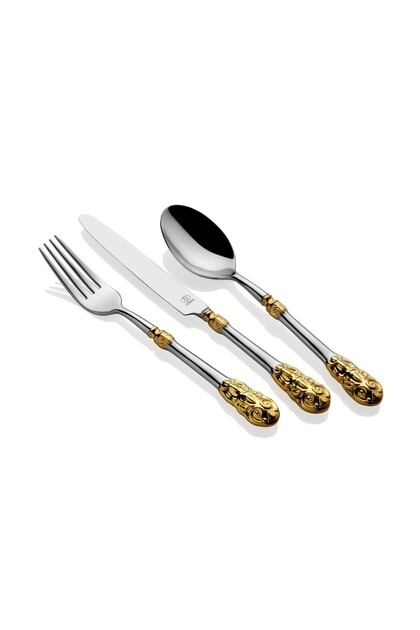 SOLA SWISS Royal Gold 84 Parça Çatal Kaşık Bıçak Seti - Fiyatı