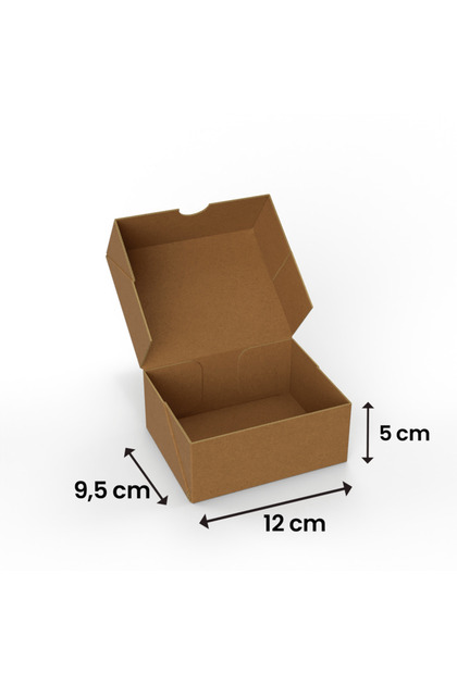 12x9,5x5 - 25 Adet Kesimli Kutu - Internet Ve Kargo Kutusu
