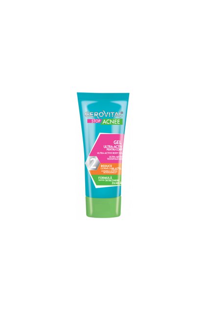 Gel de corp, Gerovital, Antimicrobian, Testat dermatologic, Niacinamide, 50 ml