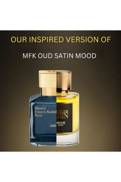 Парфюмен екстракт L’Atelier Erin N6, Niche Series, 50 мл, унисекс, вдъхновен от MFK Oud satin mood