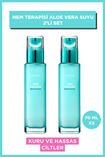 Loreal Paris Aloe Vera Suyu Nem Terapisi Kuru ve Hassas Cilt Krem 70 ml  Fiyat - Trendyol