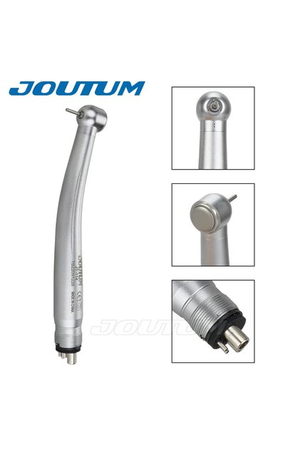 JT MAX 4 Holes Dental High Speed Anti Retraction Handpiece Push Button Air Turbine 2/4 Holes Torque