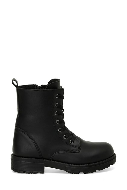 Viana F 4Pr Black Girl's Worker Boots