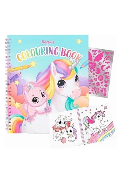 Ylvi Colouring Book With Unico