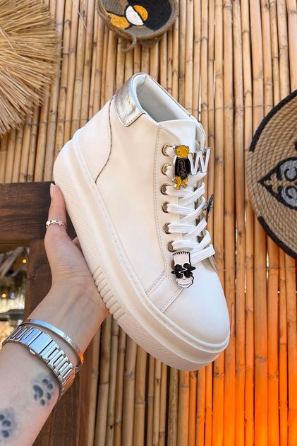 Beyaz Kadın Bot & Bootie K02791095009