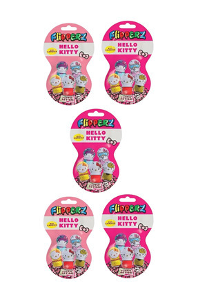 Unibon Flipperz Hello Kıtty Hacıyatmaz Figürleri 3 Adet Ilk Seri