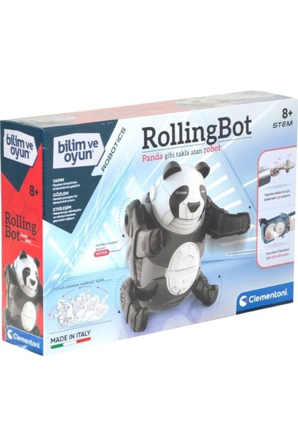 Clementoni Robotics Laboratory Rollingbot Toy