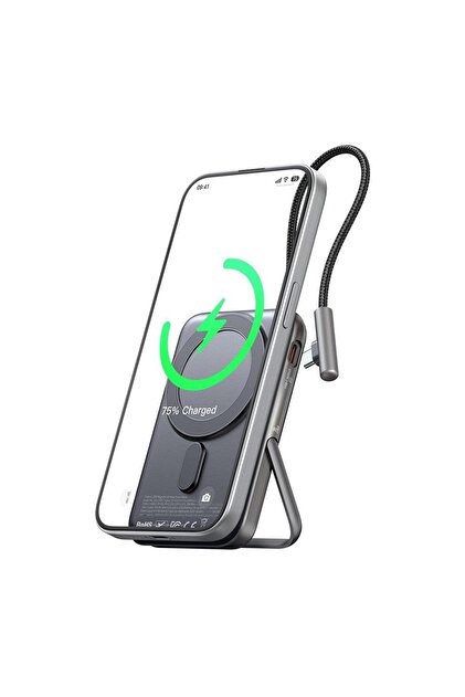 Mcdodo MC-1811 10.000 MAH KABLOSUZ ŞARJ VE DAHİLİ TYPE-C KABLOLU