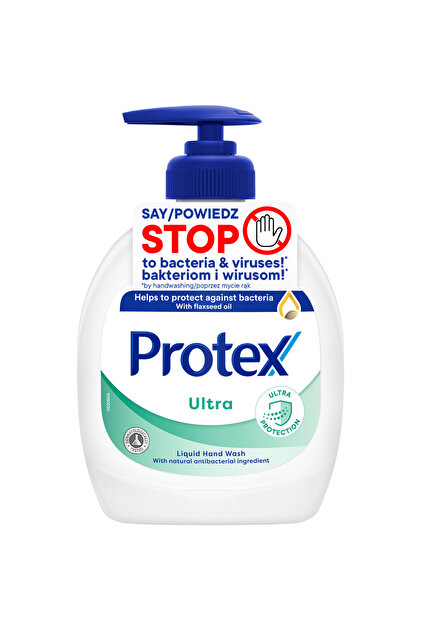 Sapun lichid Protex Ultra cu ingredient natural antibacterian, 300 ml