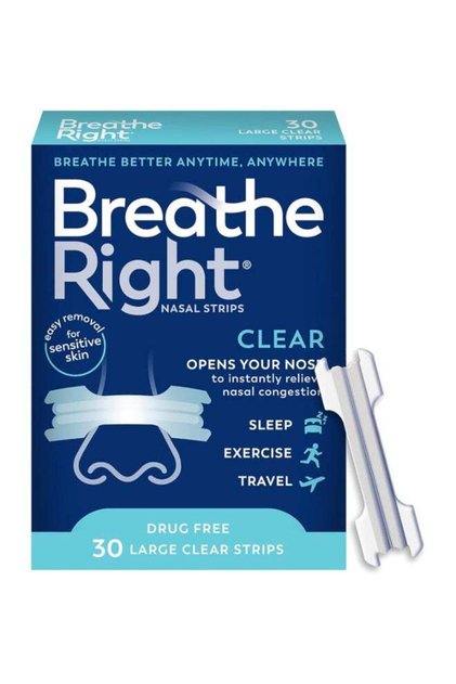 Nasal Strips Clear Large 30 Count (Packaging May Vary)