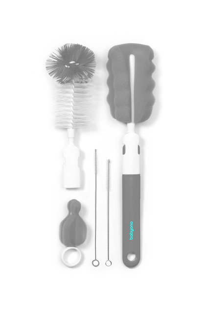 Set perii pentru biberon si tetina 735/03, Gri