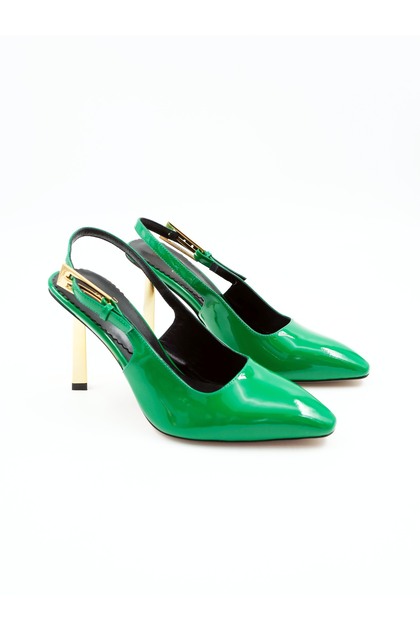 Women's Genuine Leather Heeled Shoes