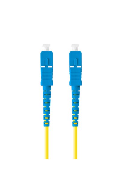 Cablu de rețea cu fibră optică, lungime 5 m, conectori sc/upc-sc/upc, sm, simplex 3,0 mm
