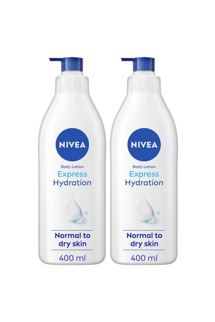Express Hydration Deep Moisture Serum Normal Skin Lotion Twin Pack (2x400ml)