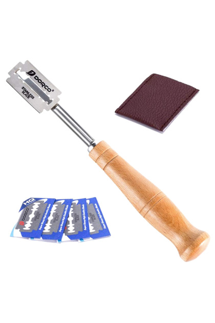 Cuțit de aluat pentru tăierea aluatului și a foietajului, produse din făină și pâine cu maia