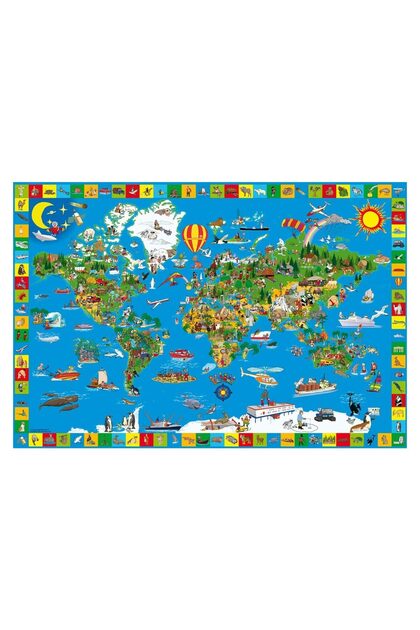Puzzle - Lumea minunata, 200 piese