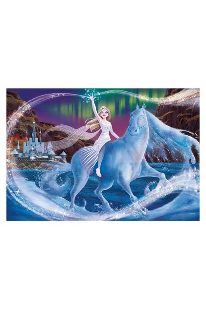 Puzzle 104 piese - Glowing Lights - Frozen II
