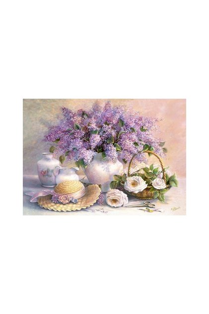 Puzzle Castorland - Ziua Florilor Trisha Hardwick, 1000 de piese