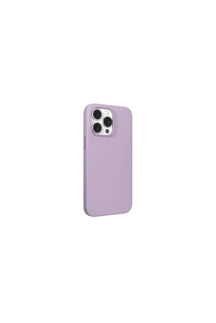 Θήκη iPhone 14 Σειρά Φύσης Σιλικόνης Μαγνητική Μωβ