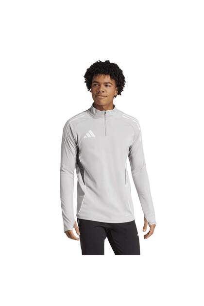 Tiro25C Training Top Men's Gray Stand Collar Jacket