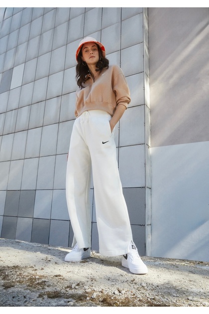 Nike Sportswear Phoenix Fleece High-Waisted Wide Oversize İspanyol