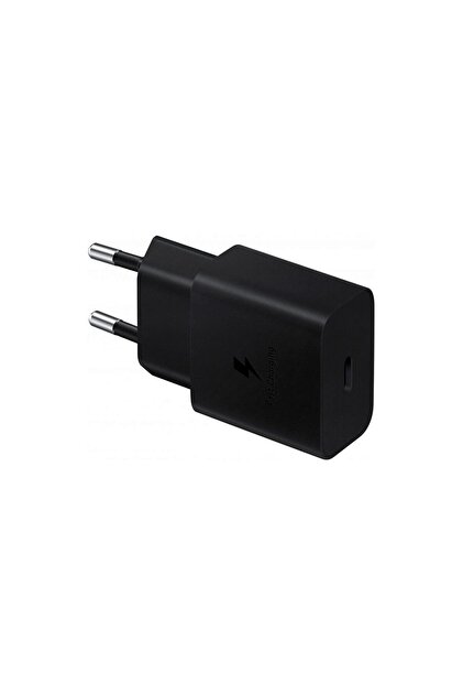 Φορτιστής Type-C Γνήσιος Γρήγορης Φόρτισης, Μαύρος (15W, χωρίς καλώδιο)