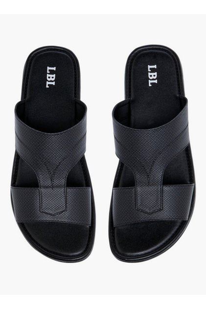 Men's Textured Slip-On Arabic Sandals