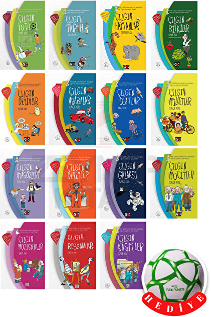 Nesil Yayınları Çılgınlar Serisi 15 Kitap Set - Yusuf Asal(İMZALI