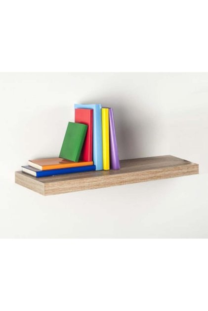 Polita suspendata 60x23.5x3.8 cm MDF, Stejar Sonoma