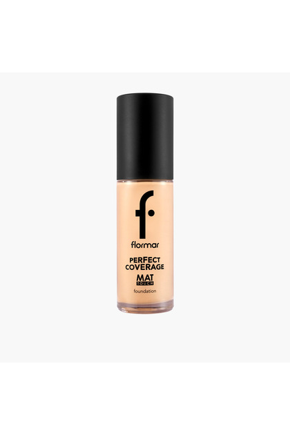Flormar Perfect Coverage Mat Touch Foundation