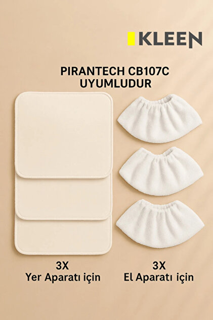 Kleen Pirantech Cb107 C Buharlı Temizlik Makinesi Uyumlu Yedek