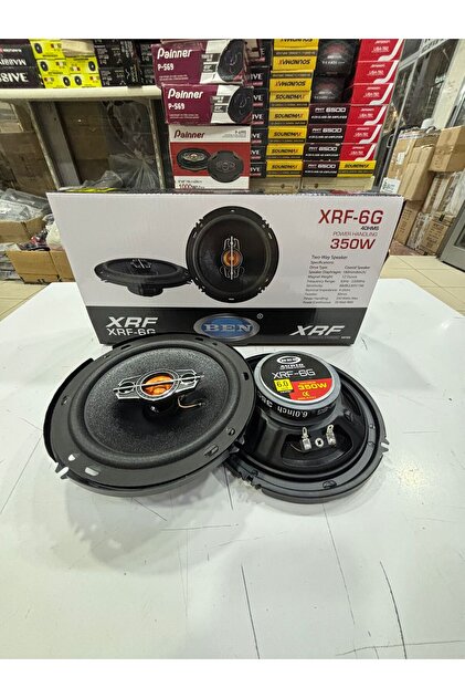 Bm Audio XRF-6G 350 Watt 16 Cm Araba Oto Hoparlör Tweeter'lı Kutu