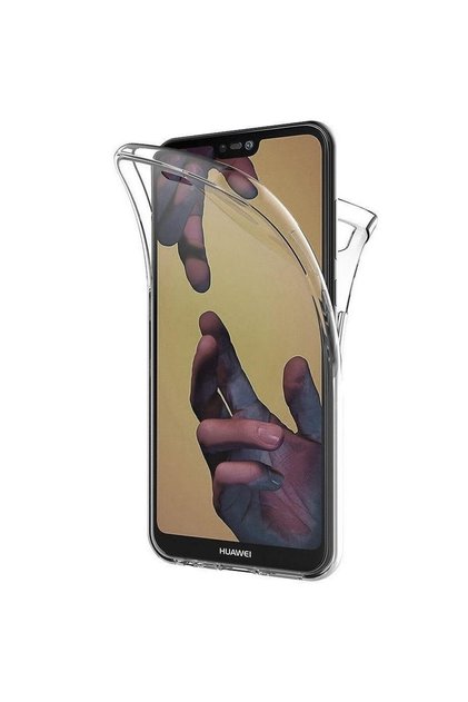 FullBody MyStyle Ultra Slim 360° калъф за Huawei P20 PRO, прозрачен TPU