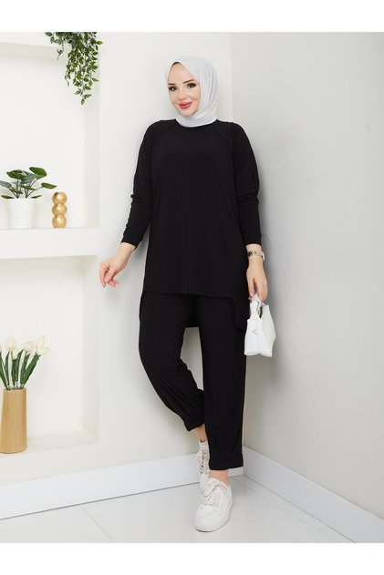 Our Very Stylish Alya Baggy Detailed Trousers Suit with the Most Beautiful Colors