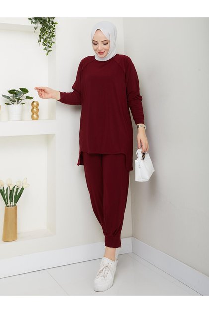 Our Very Stylish Alya Baggy Detailed Trousers Suit with the Most Beautiful Colors