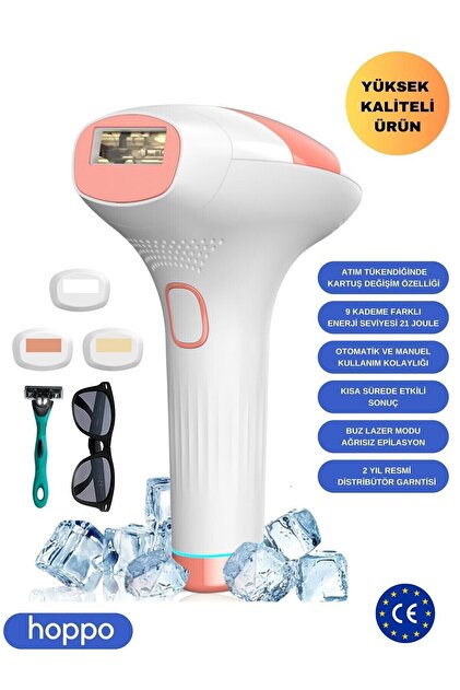 hoppo Xmia Ipl Lazer Epilasyon Cihazı 999.999 Atım 9 Kademe Ultra