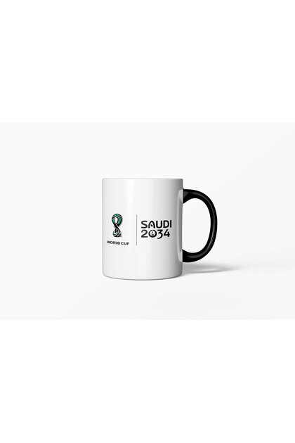 كوب مشجعي كرة القدم "السعودية 2034" 11 أونصة