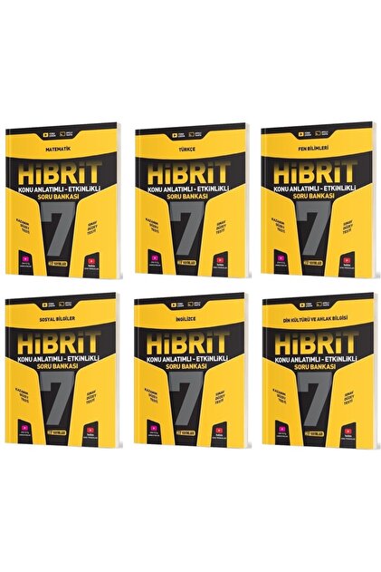 Complete MT 2025 年７冊セット Hız Yayınları Hız 2025 7. Sınıf Tüm Dersler Hibrit - Konu